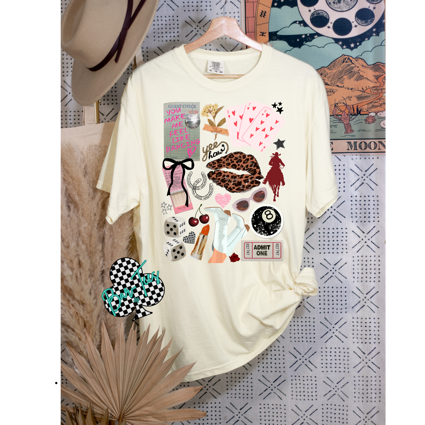 Western Collage tee or sweatshirt