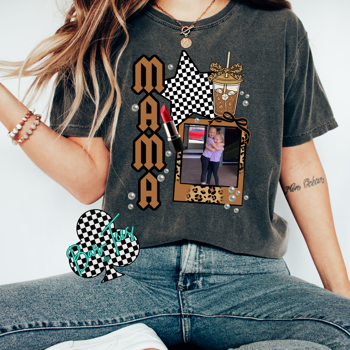 Custom Photo MAMA tee