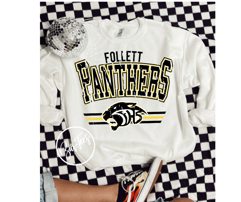 TODDLER Follett Panthers Retro Spirit