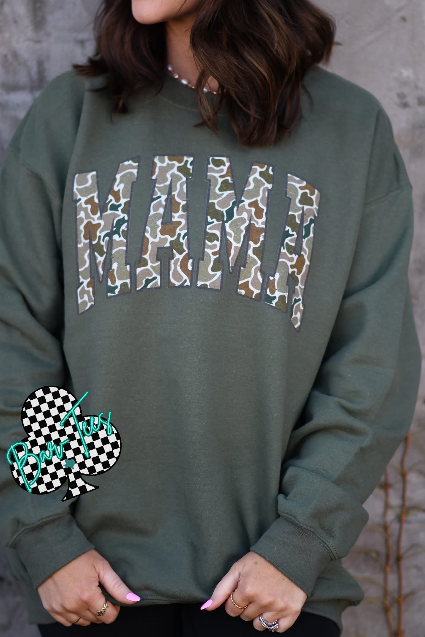 MAMA Camo Sweatshirt