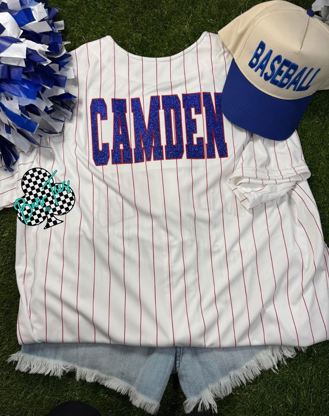 Custom Baseball Jersey (front & back design)
