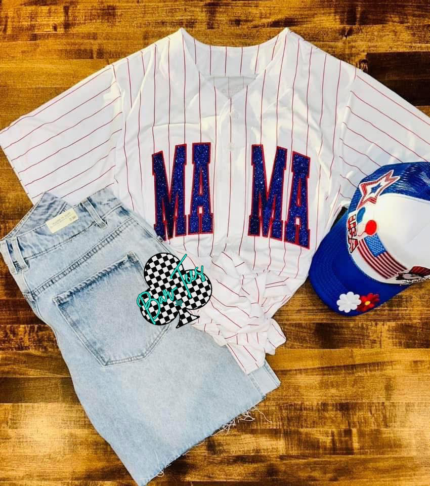 Custom Baseball Jersey (front & back design)