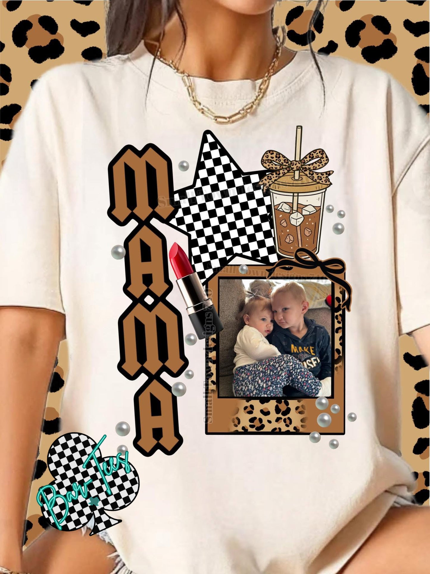 Custom Photo MAMA tee