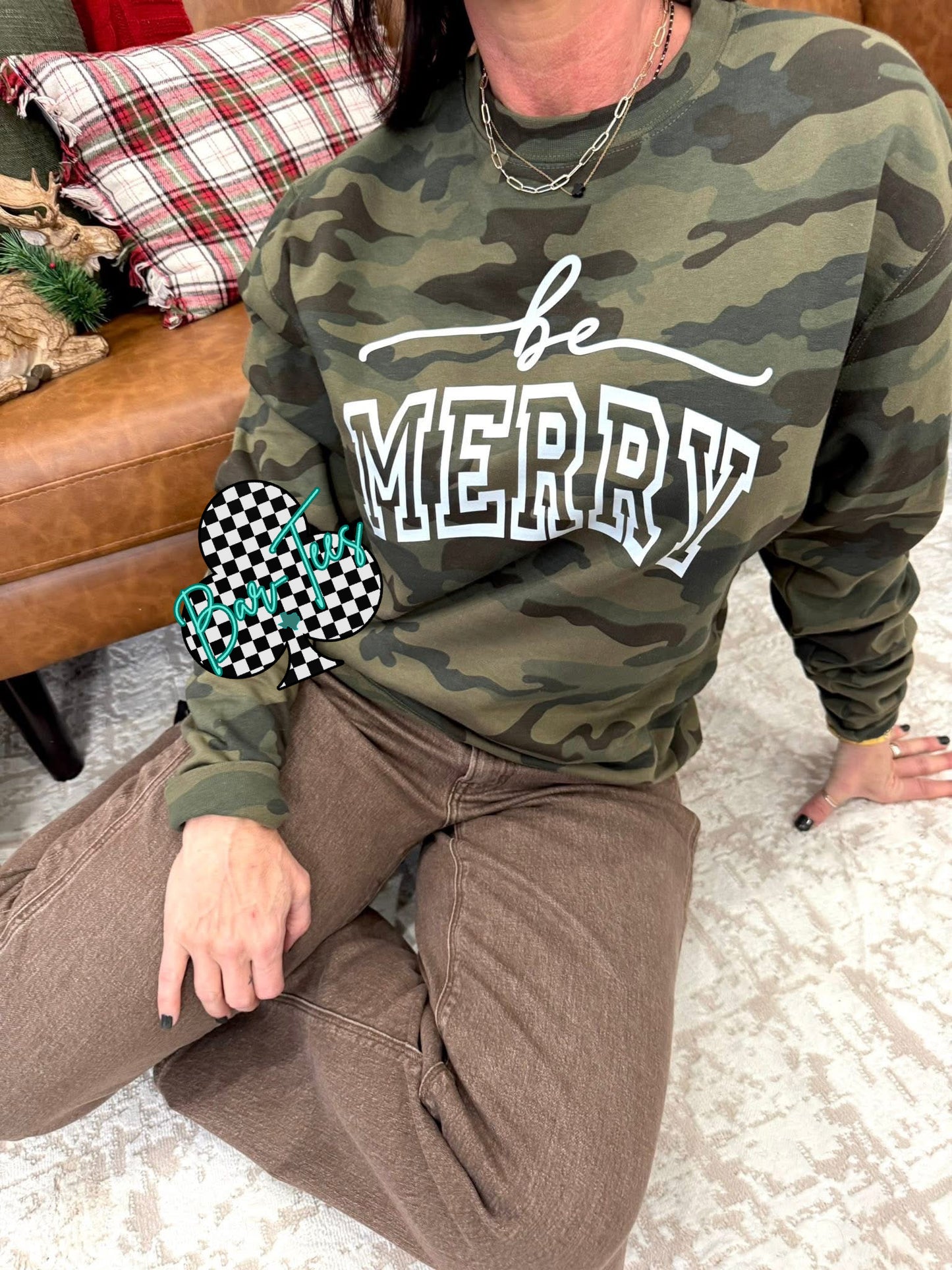 Camo Be Merry Sweatshirt