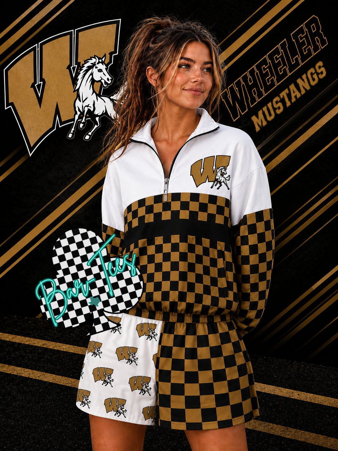 Custom Matching Set (pullover - size up 1 and shorts tts)