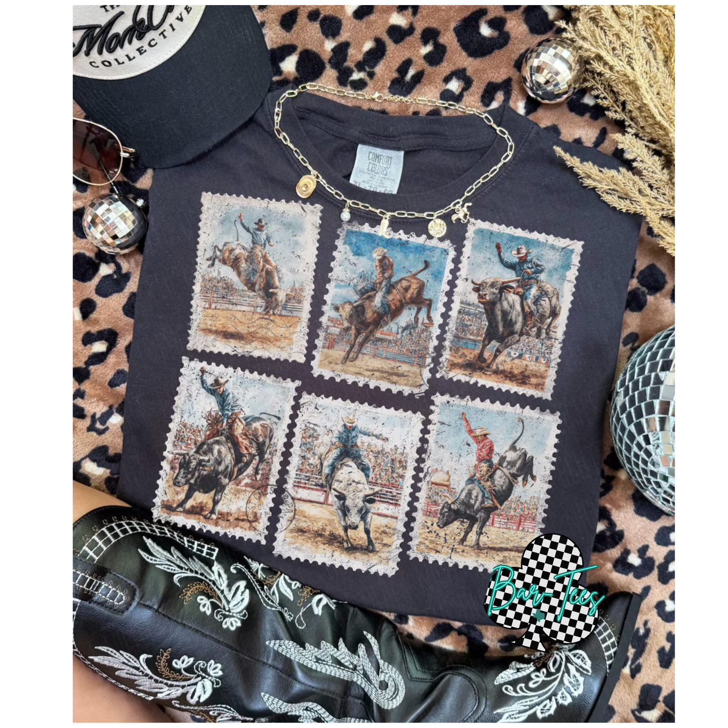 Western Bucking Bulls Tee/sweatshirt