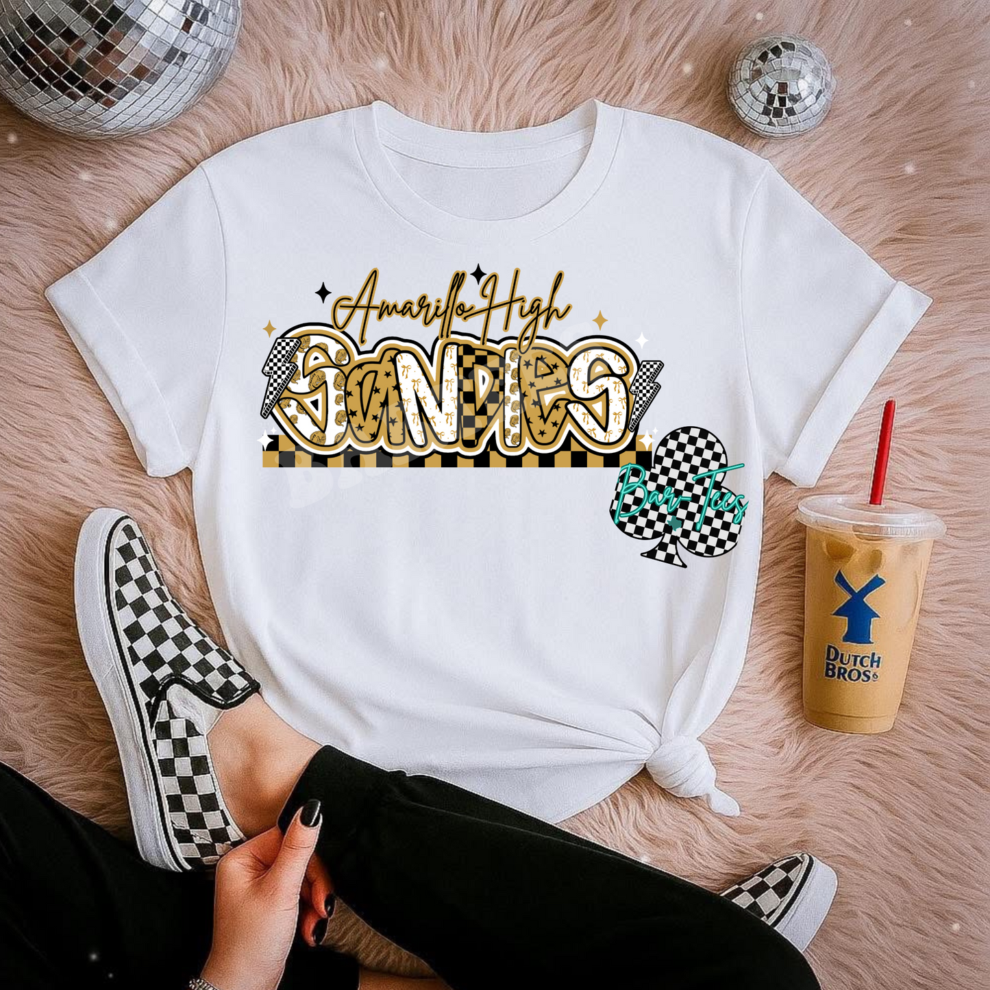 Amarillo High Mascot Font Tee/Sweatshirt