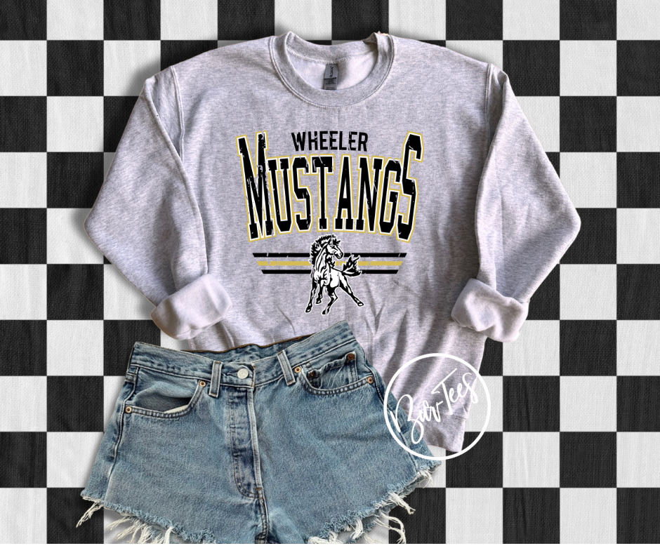 TODDLER Wheeler Mustangs Retro Spirit