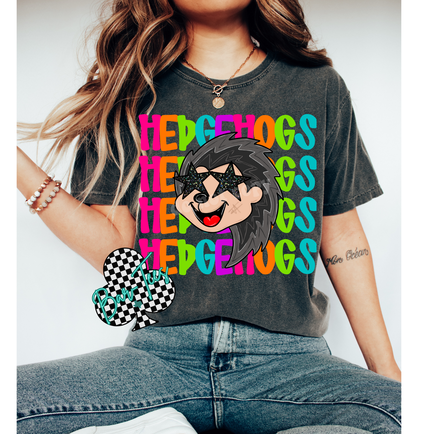 Hedgehogs Bright Mascot Tee