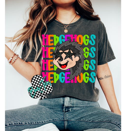 Hedgehogs Bright Mascot Tee