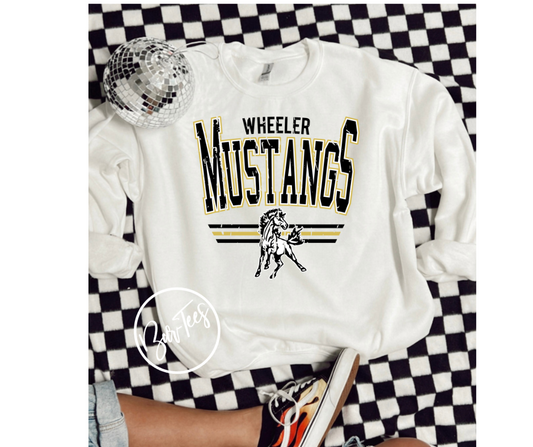 TODDLER Wheeler Mustangs Retro Spirit