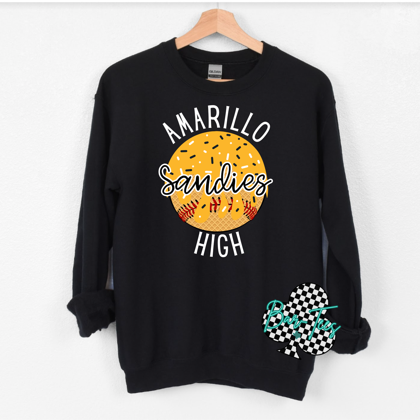 Baseball & Softball Drip Sweatshirt or Tee