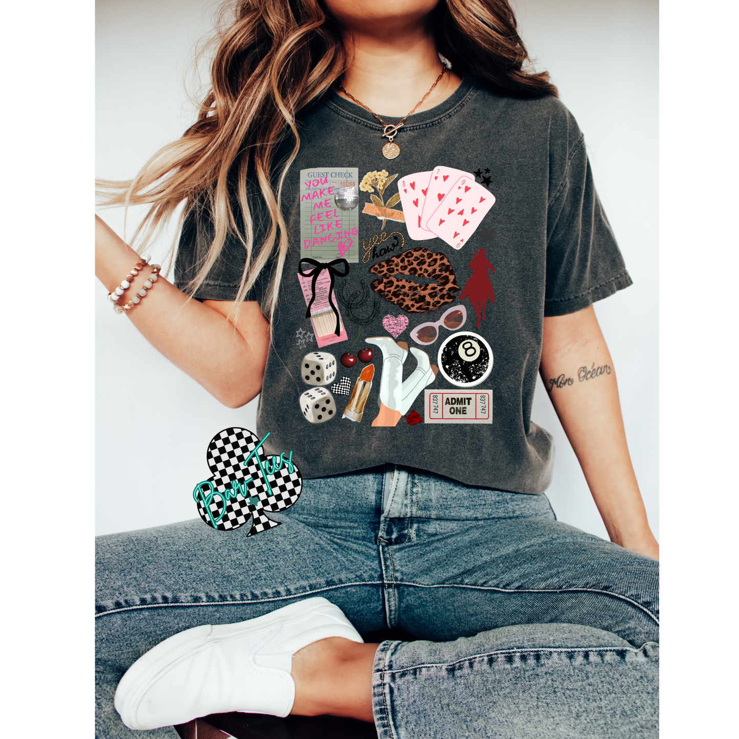 Western Collage tee or sweatshirt