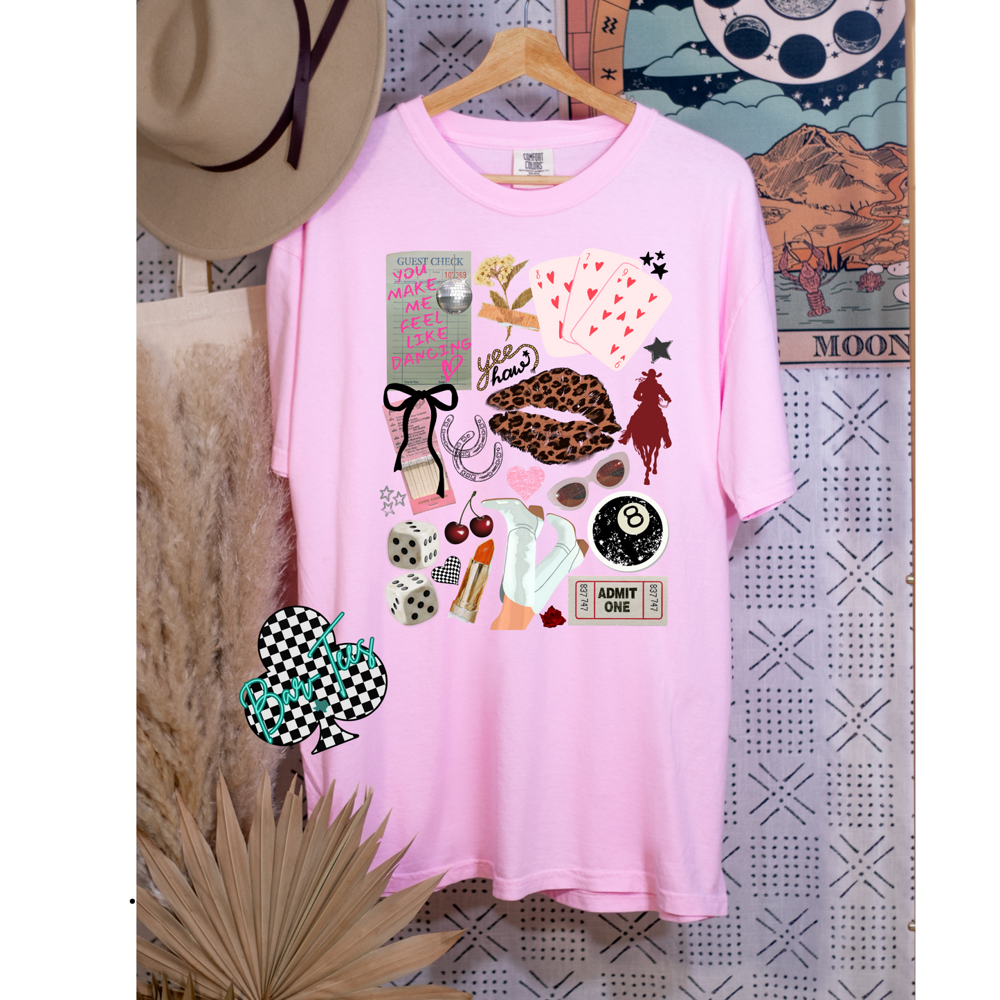 Western Collage tee or sweatshirt