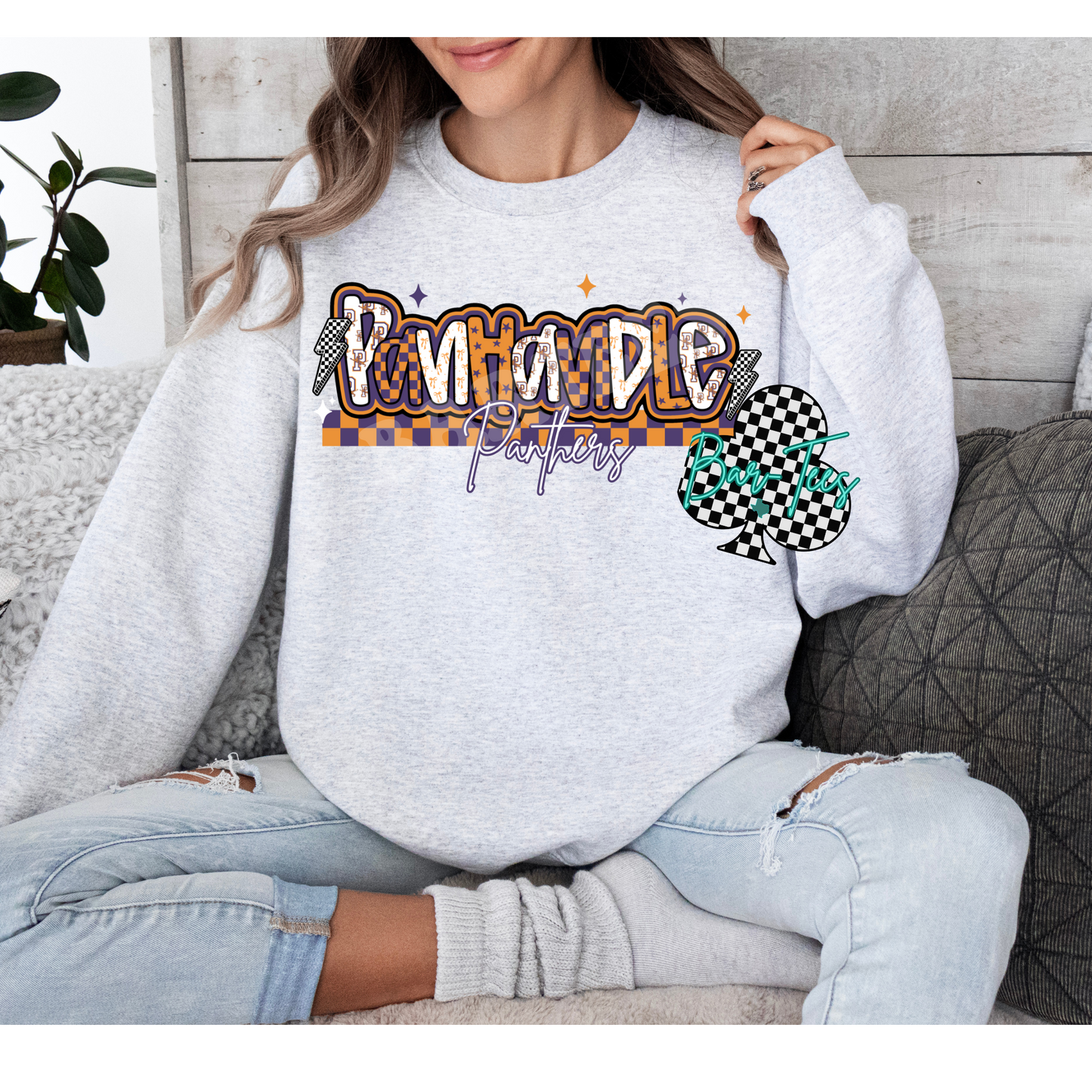 Panhandle Panthers Mascot Font Tee/Sweatshirt Adult & Youth