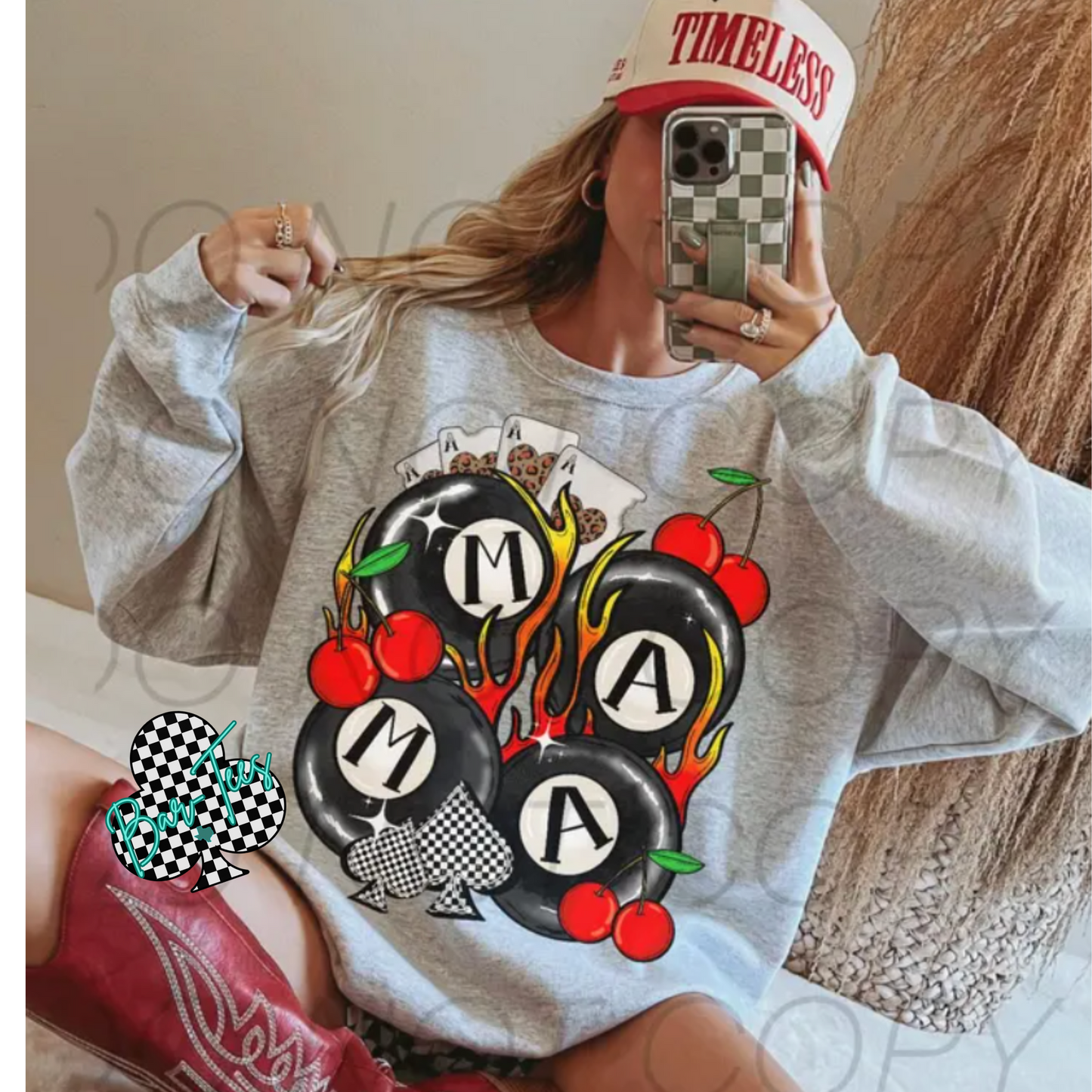 8 ball graphic tees