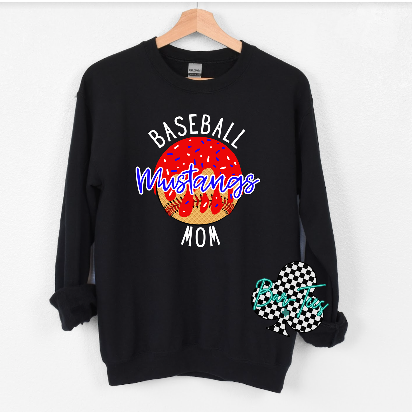 Baseball & Softball Drip Sweatshirt or Tee