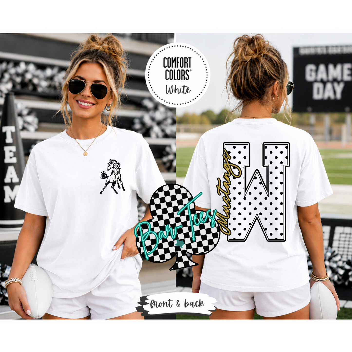 Polka Dot Mascot Tee