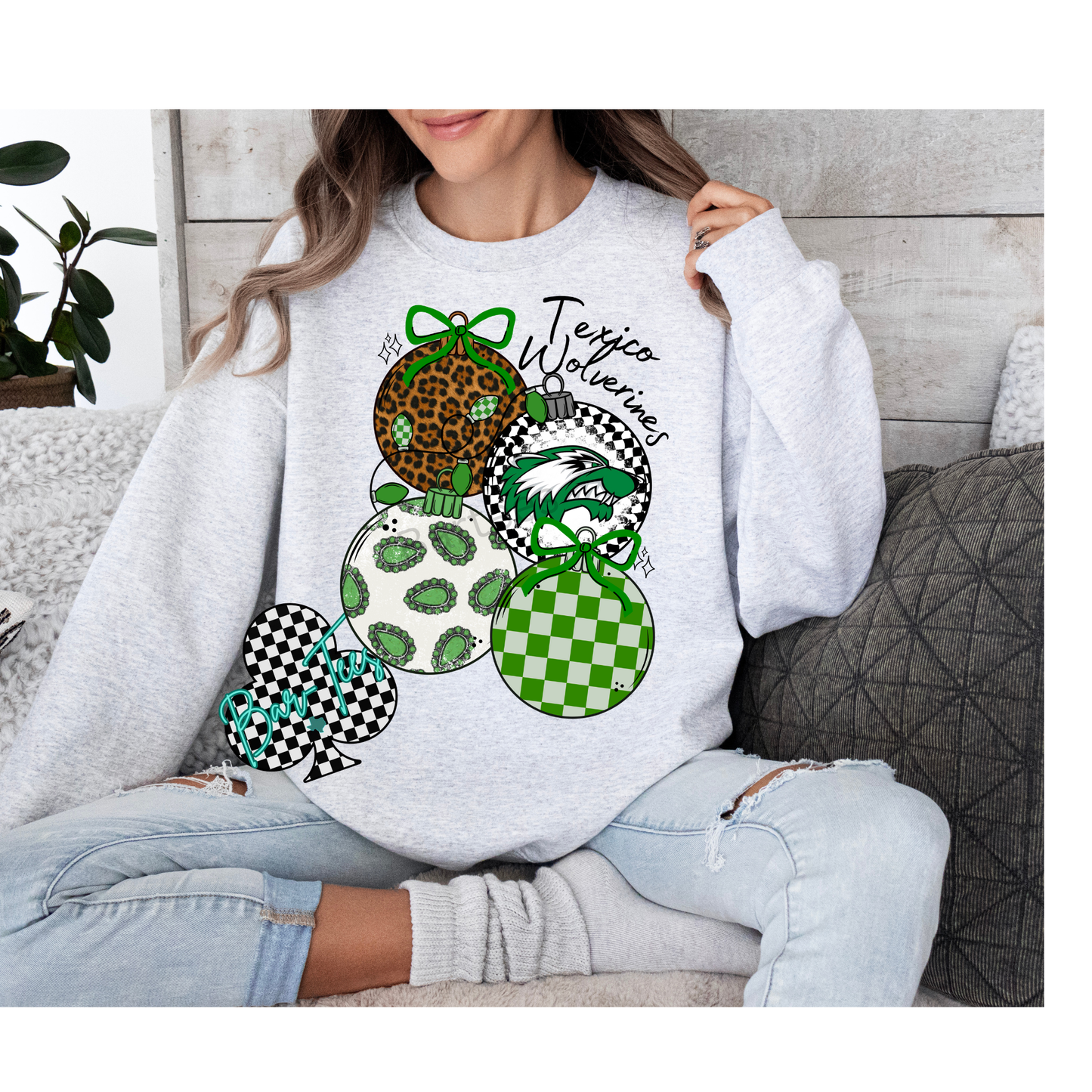 Christmas Mascot Tee/Sweatshirt