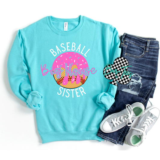 Baseball & Softball Drip Sweatshirt or Tee