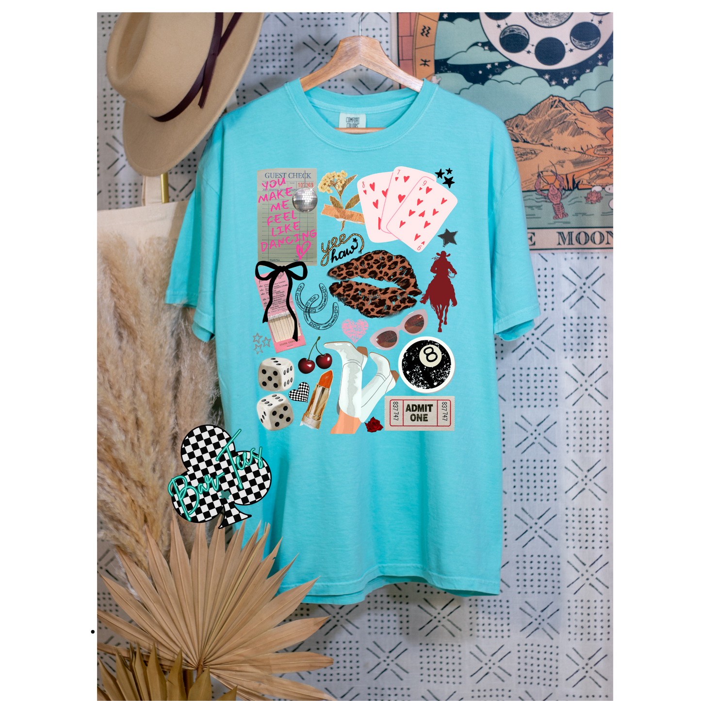 Western Collage tee or sweatshirt