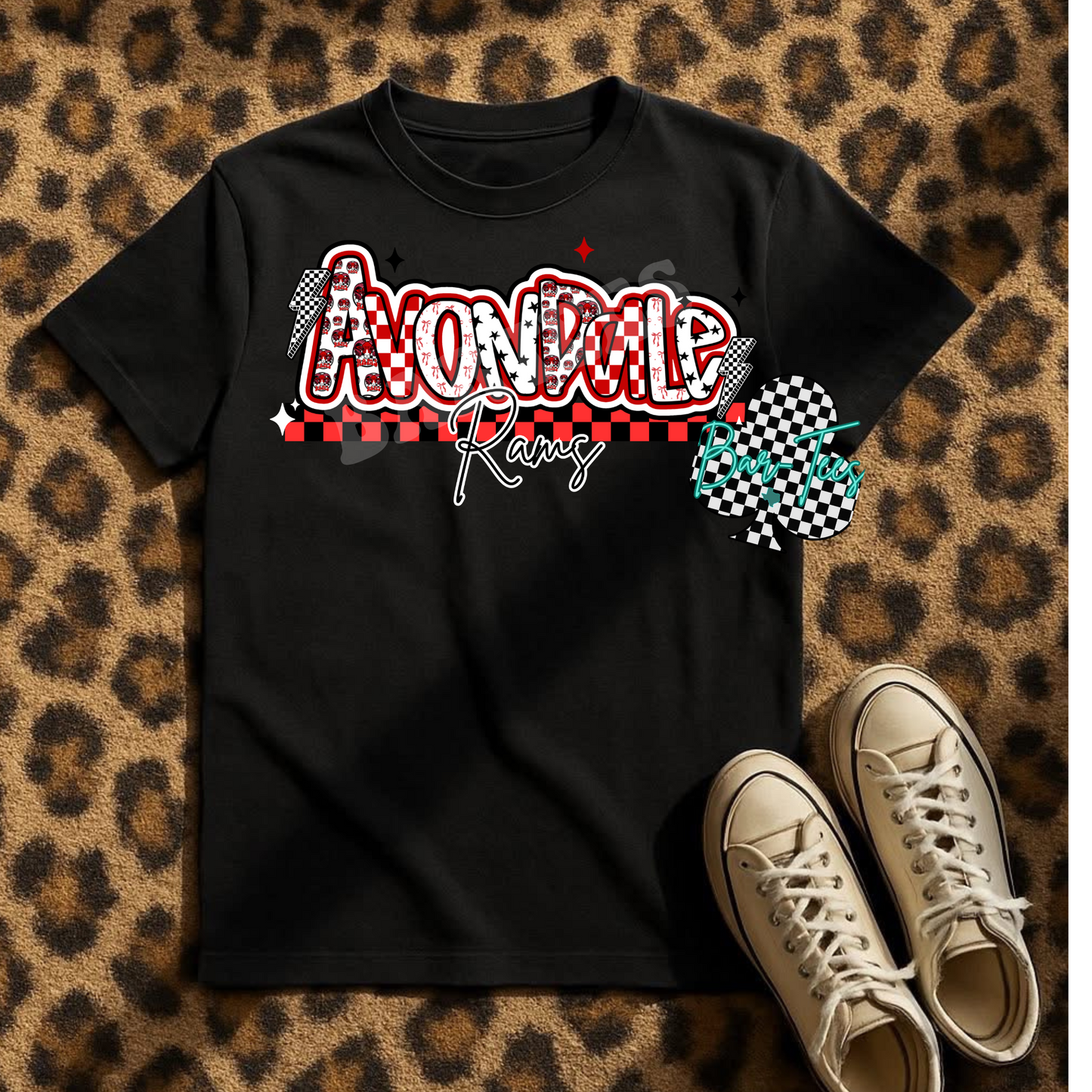 Avondale Rams Mascot Font Tee/Sweatshirt