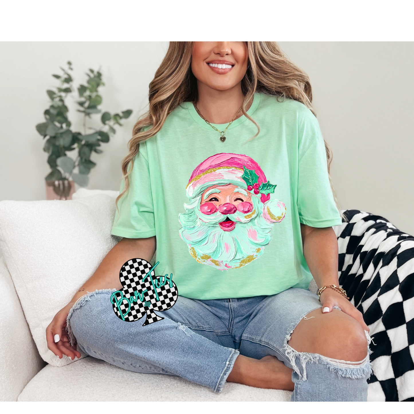 Deal of the week! Hand Painted Santa Design