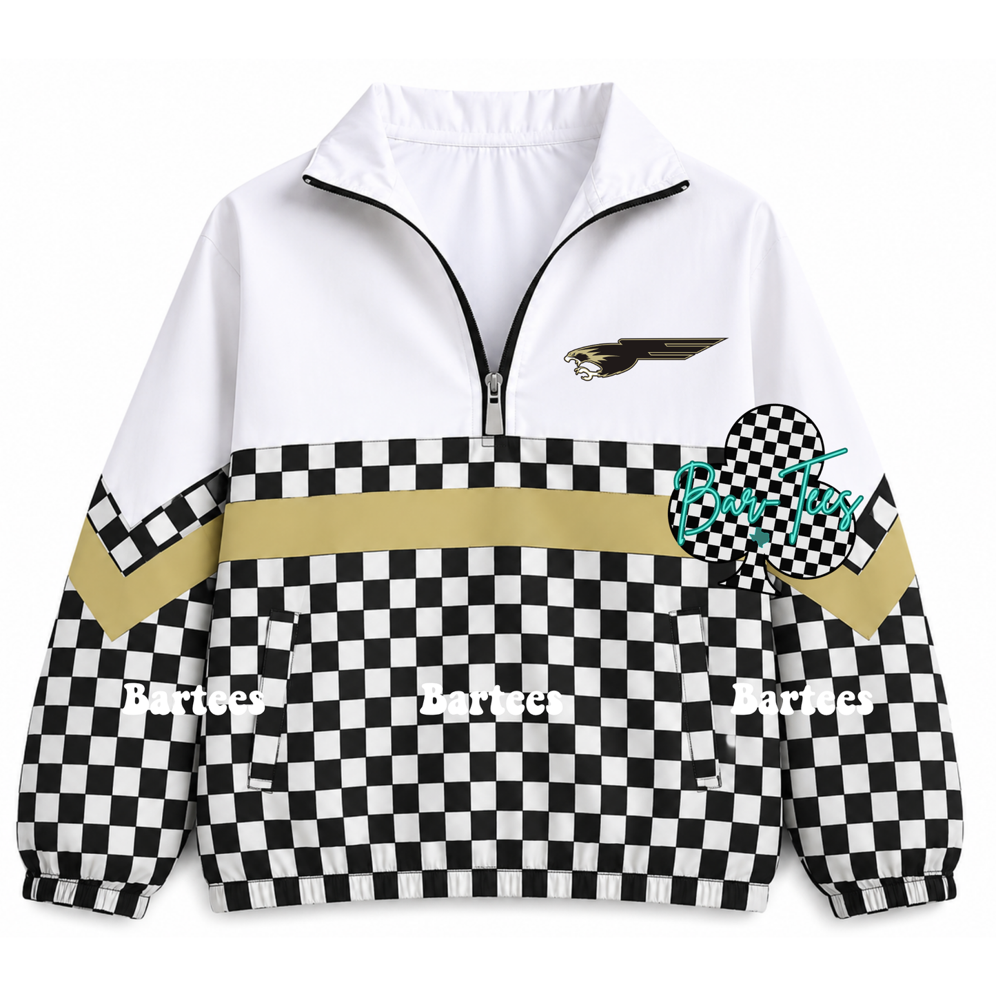 Scuba Pullover with Pattern Bottom (size up 1 in adult sizes)