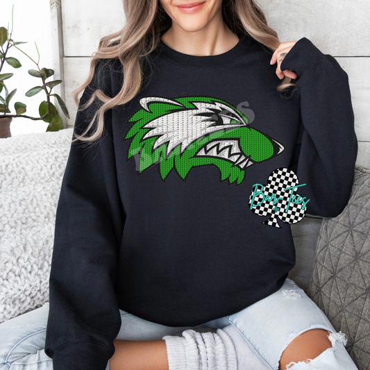 Youth Faux Crochet Texico Wolverines