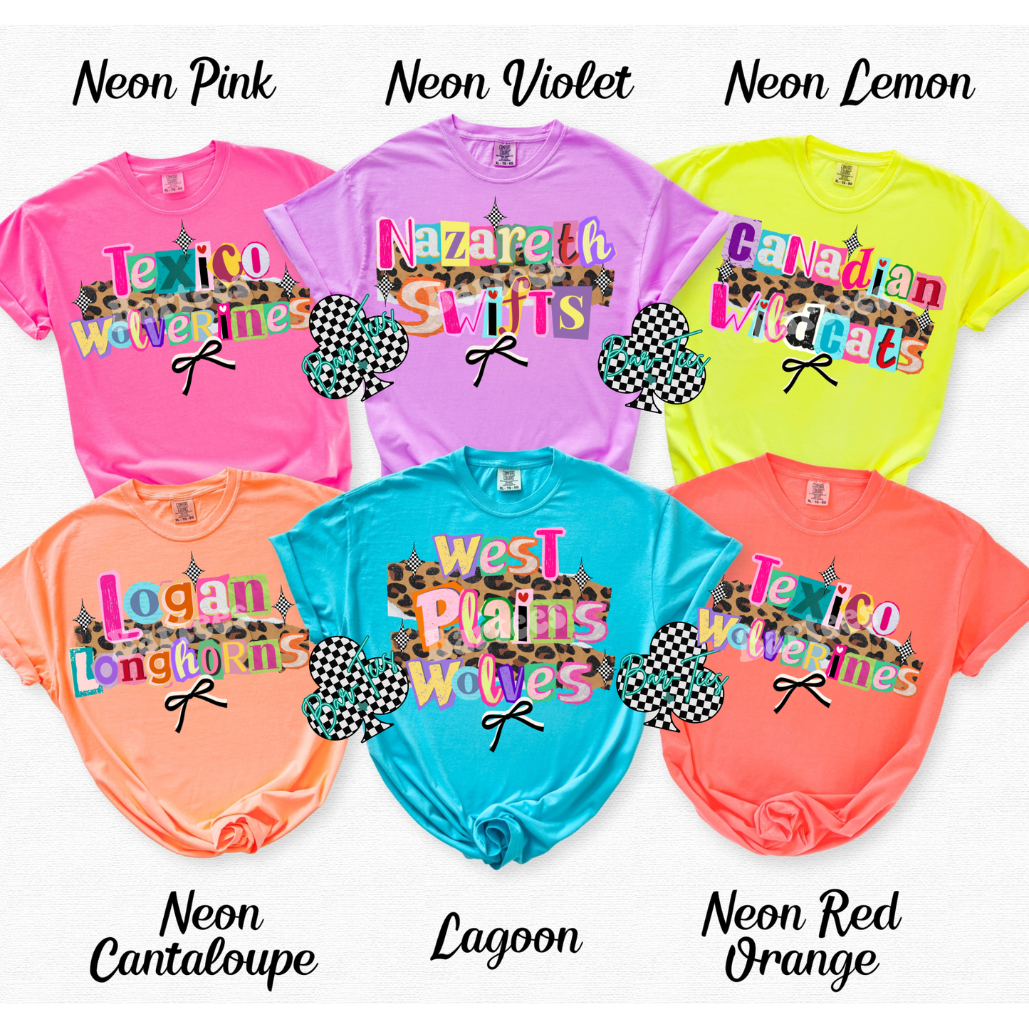 Custom Funky Font Design Tee or Sweatshirt - Adult