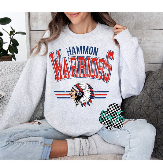 ADULT Hammon Warriors Retro Spirit