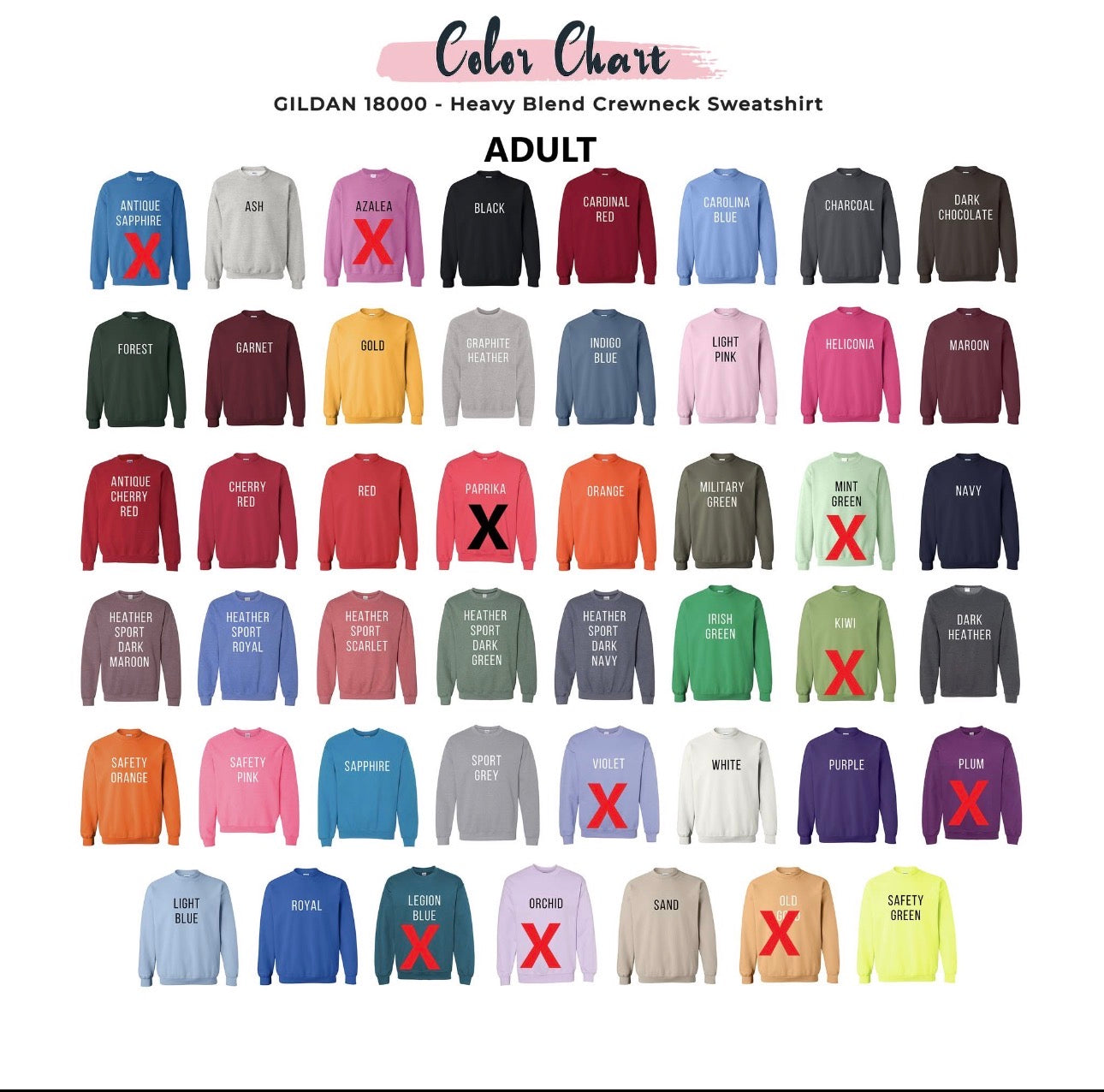 Adult Split Sweatshirt