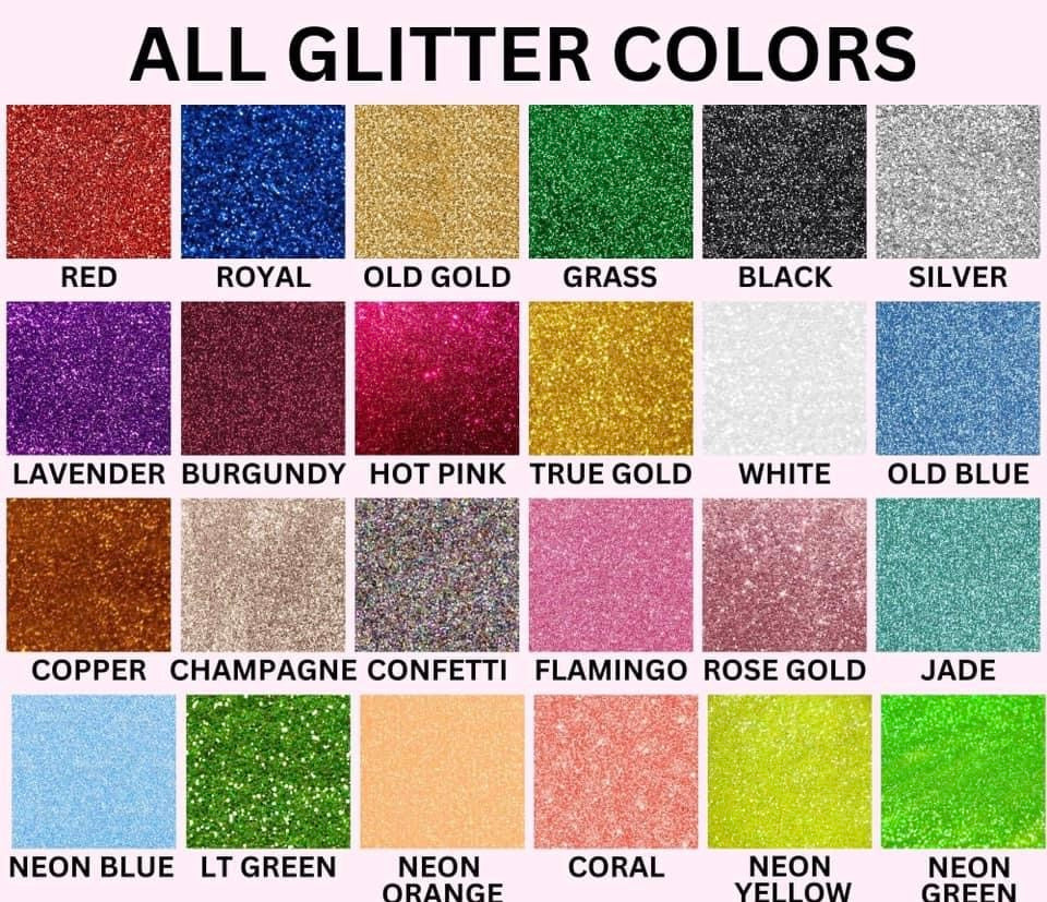 Youth Customizable Double Puff Glitter Comfort Colors Tee
