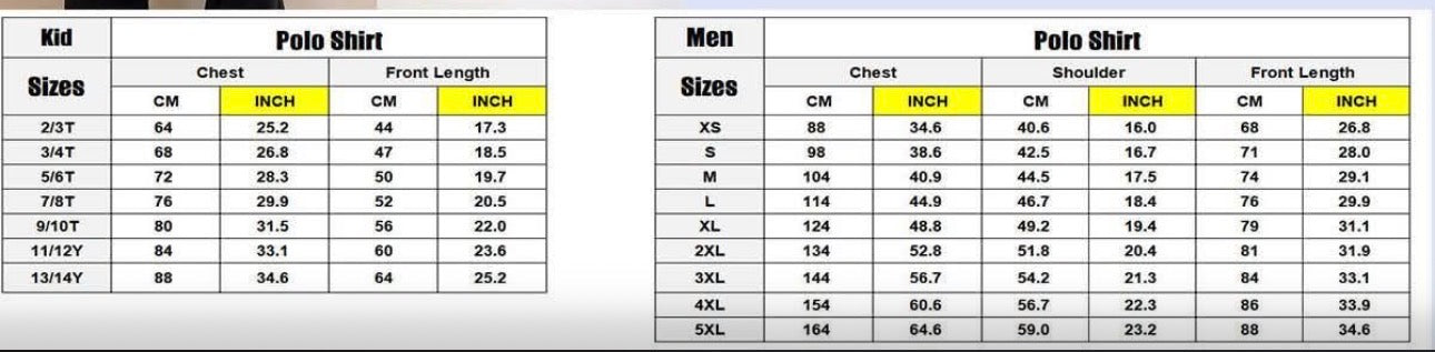 Custom Polo Shirts * Pre-order
