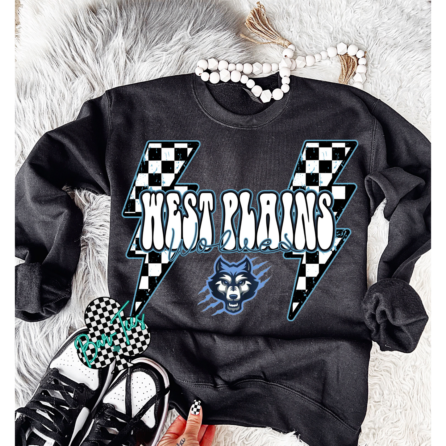 Youth West Plains Lightning Sweatshirt or Tee