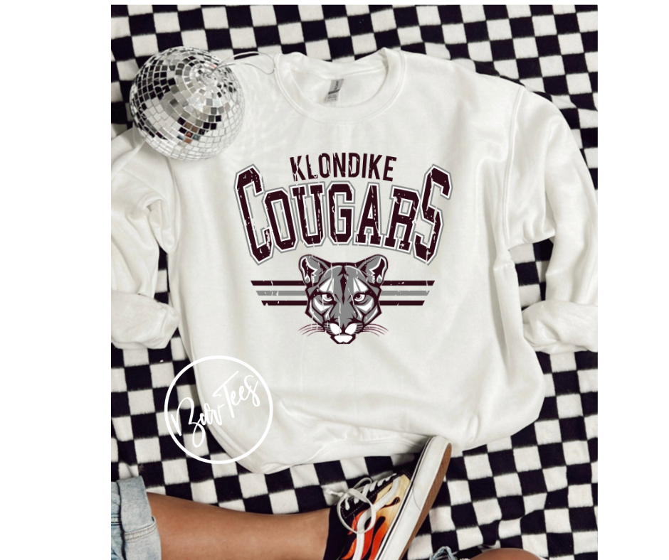 TODDLER Klondike Cougars Retro Spirit