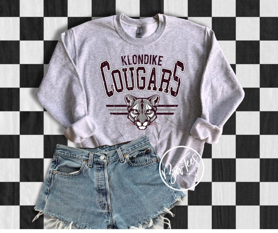 TODDLER Klondike Cougars Retro Spirit