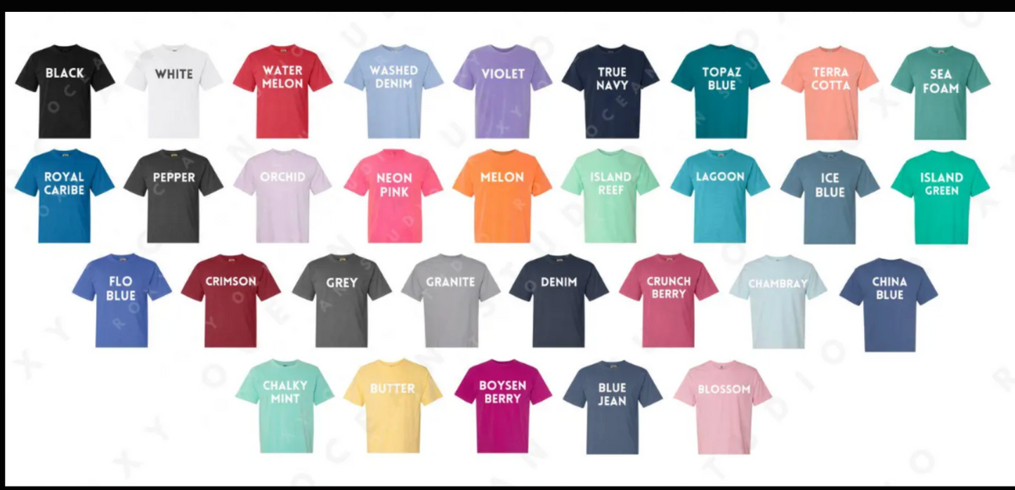 Panhandle Panthers Neon Checkered Monogram Tee