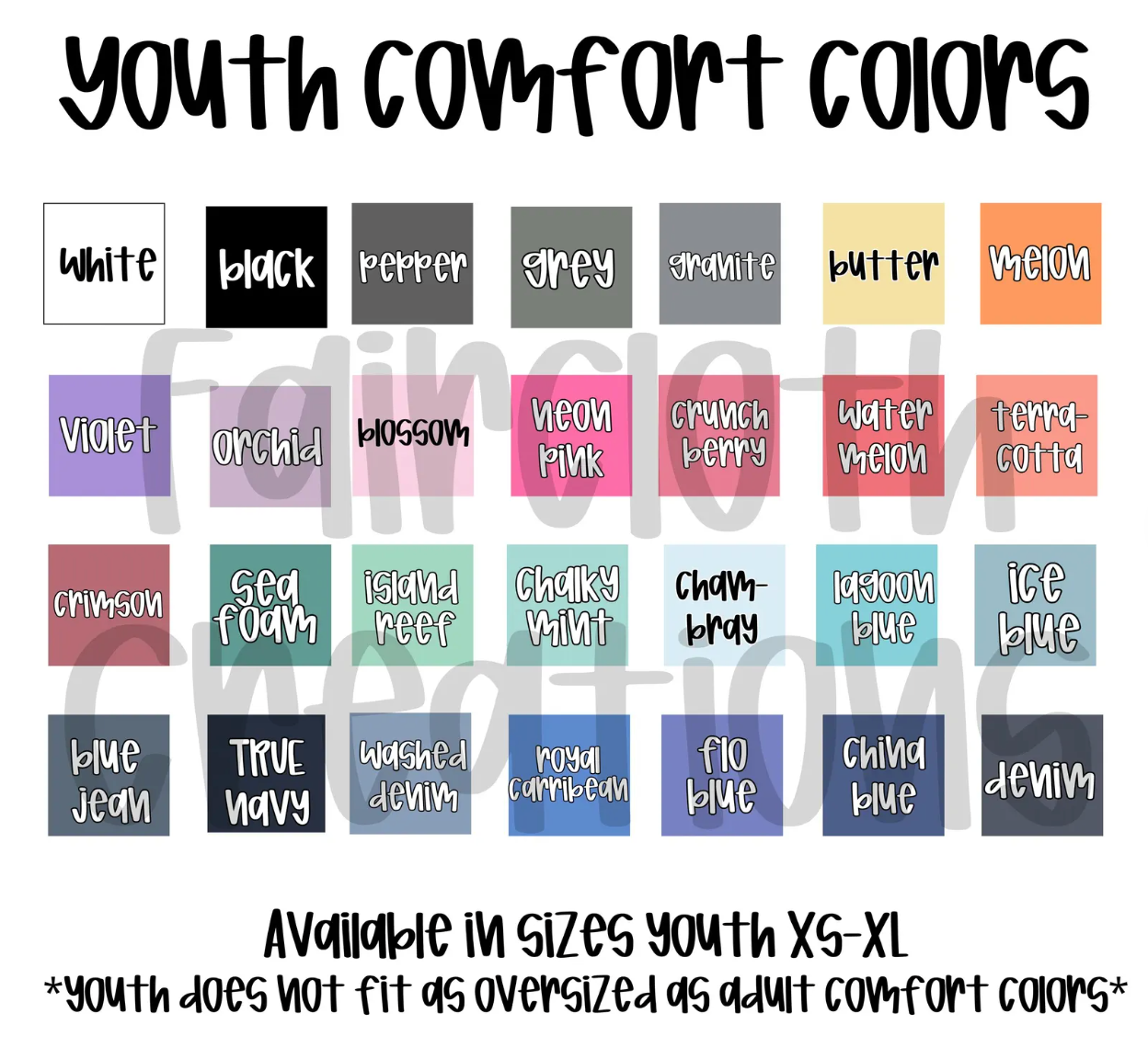 Youth Faux Crochet Panhandle Panthers