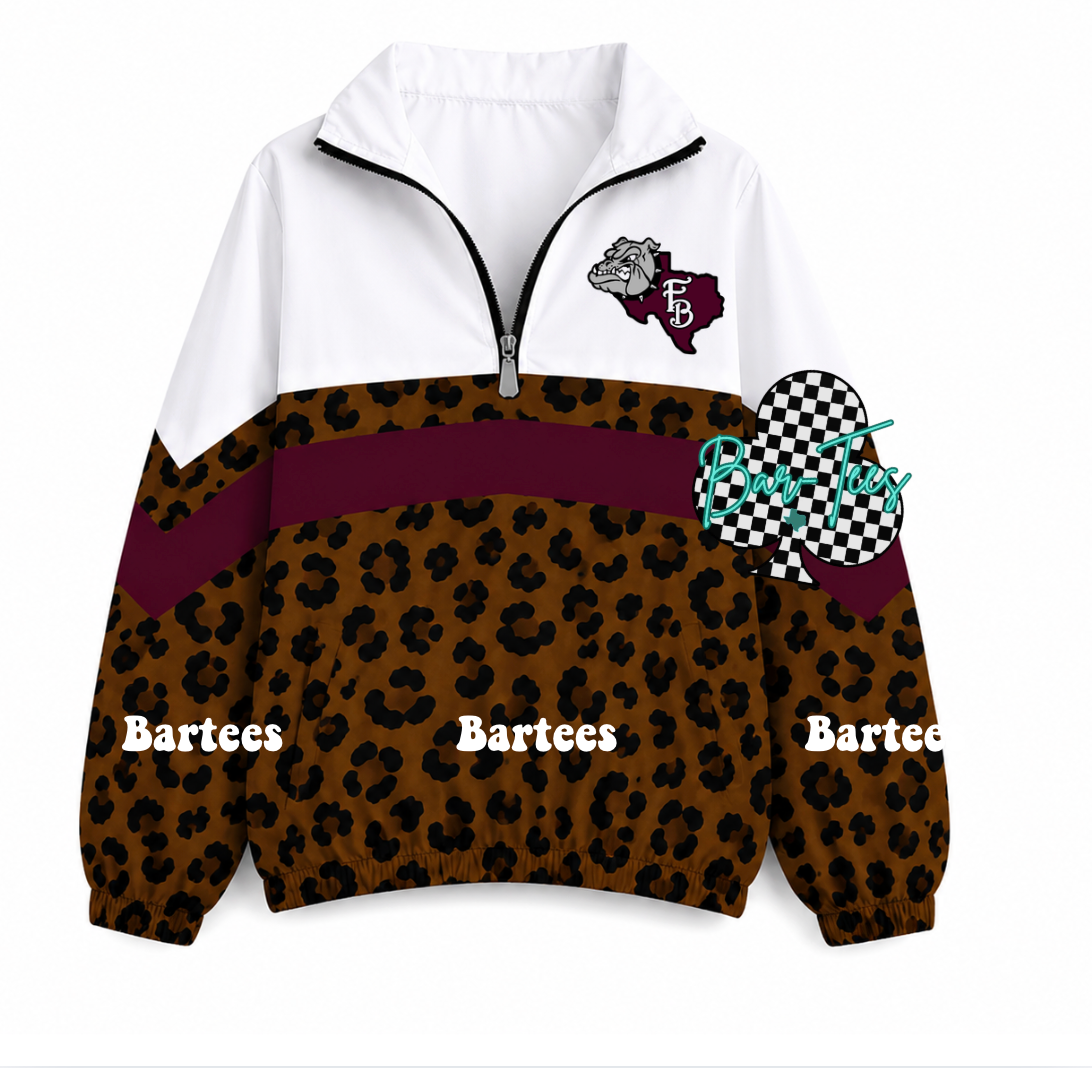 Scuba Pullover with Pattern Bottom (size up 1 in adult sizes)