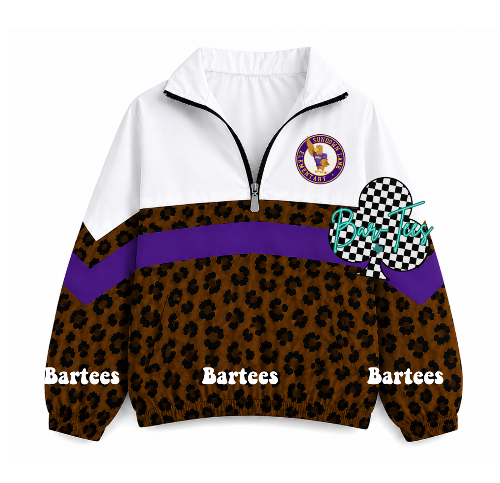Scuba Pullover with Pattern Bottom (size up 1 in adult sizes)