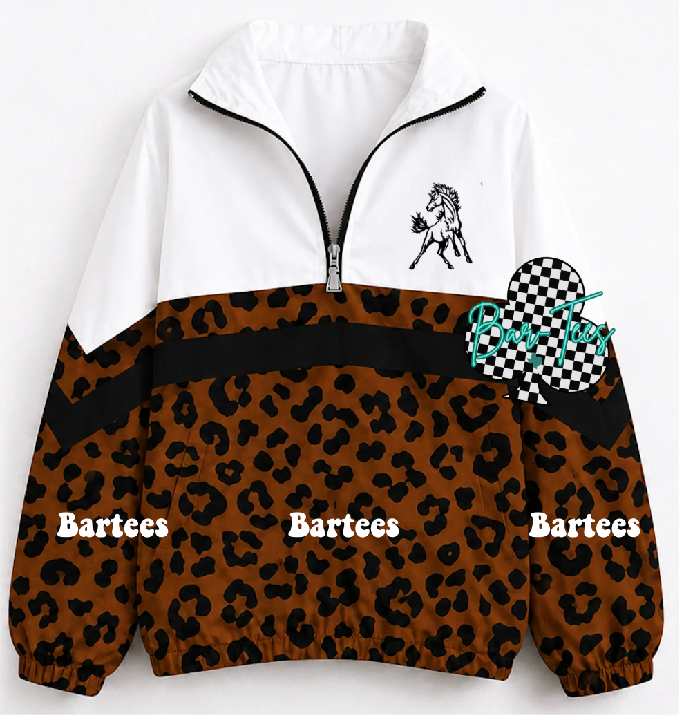 Custom Scuba Pullover with Pattern Bottom (size up 1 in adult sizes) Upload your mascot/logo