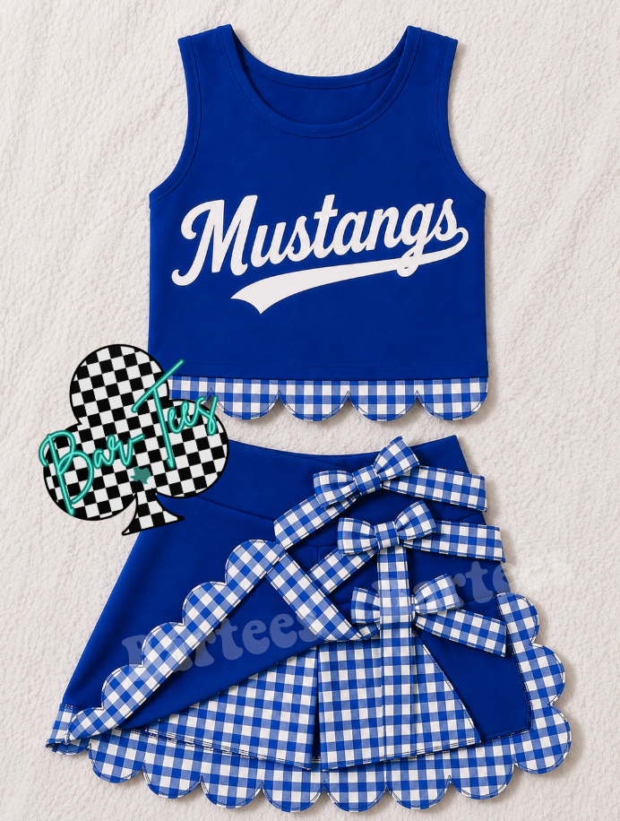 Kid's Scallops & Sass Set
