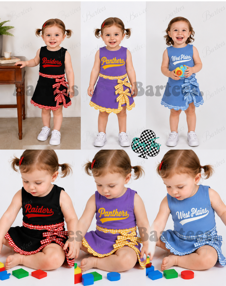 Kid's Scallops & Sass Set