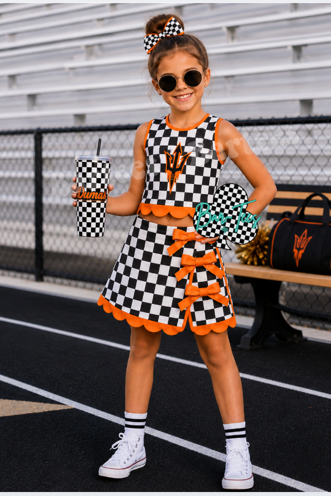 Kid's Scallops & Sass Set