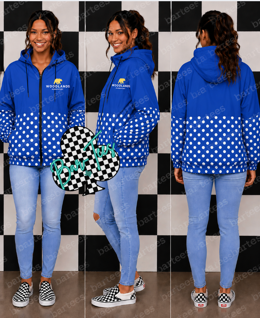 Full Zip Windbreaker & Full Zip Scuba