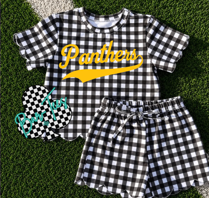 Custom Scallop Girls Two Piece Set *Pre-order