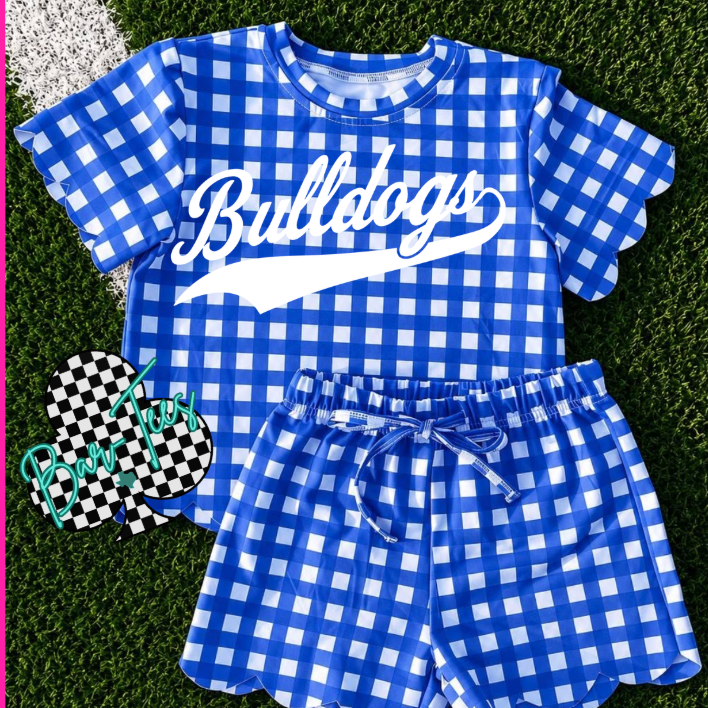 Custom Scallop Girls Two Piece Set *Pre-order