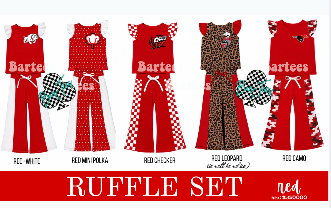 Little Spirit Ruffle Set