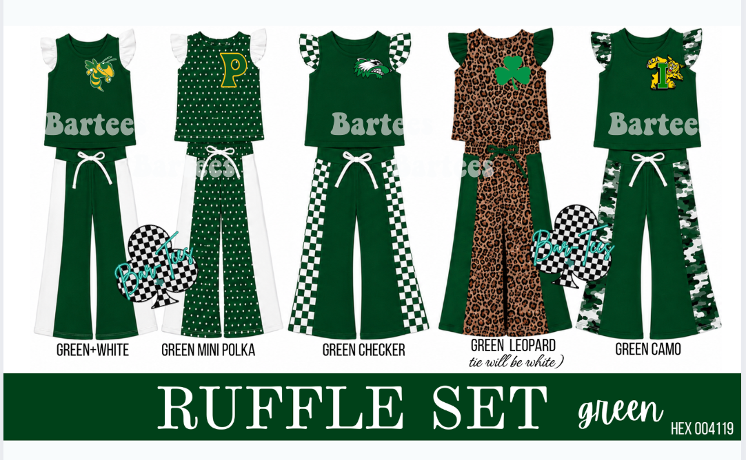 Little Spirit Ruffle Set